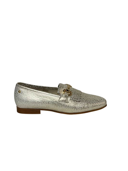 Sapato HUPA Duna Croco Print Dourado