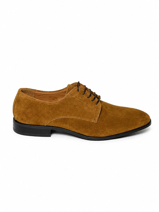 Sapato Clássico Hugo Manuel Camurça Cognac