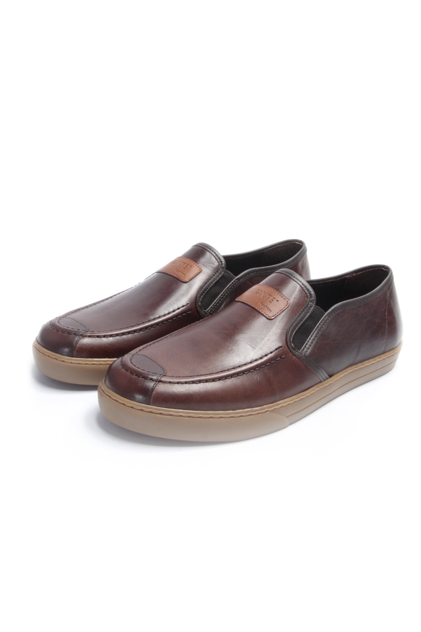 Loafer Infante Engelhado Castanho