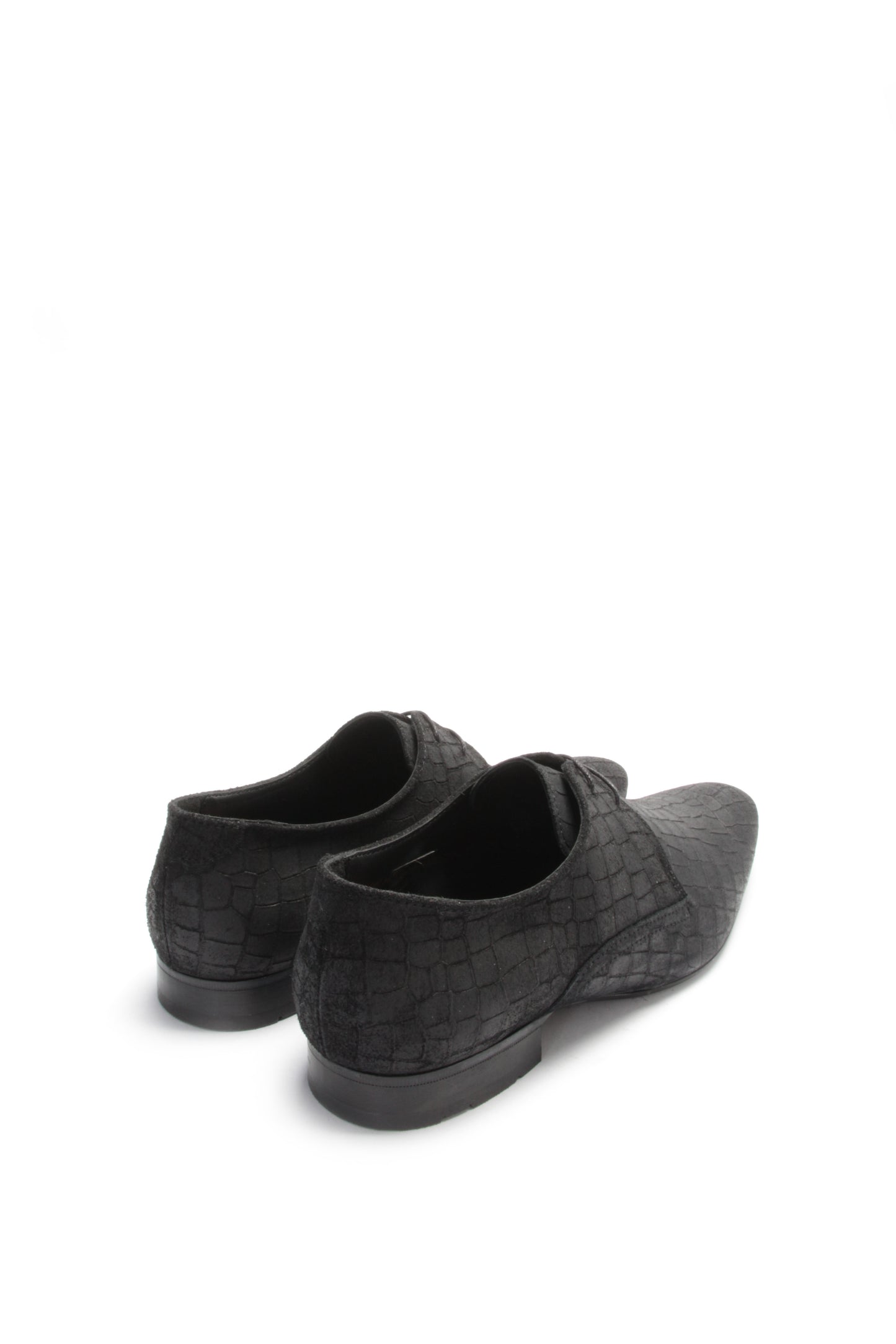 Sapato Hugo Manuel Texturizado Preto