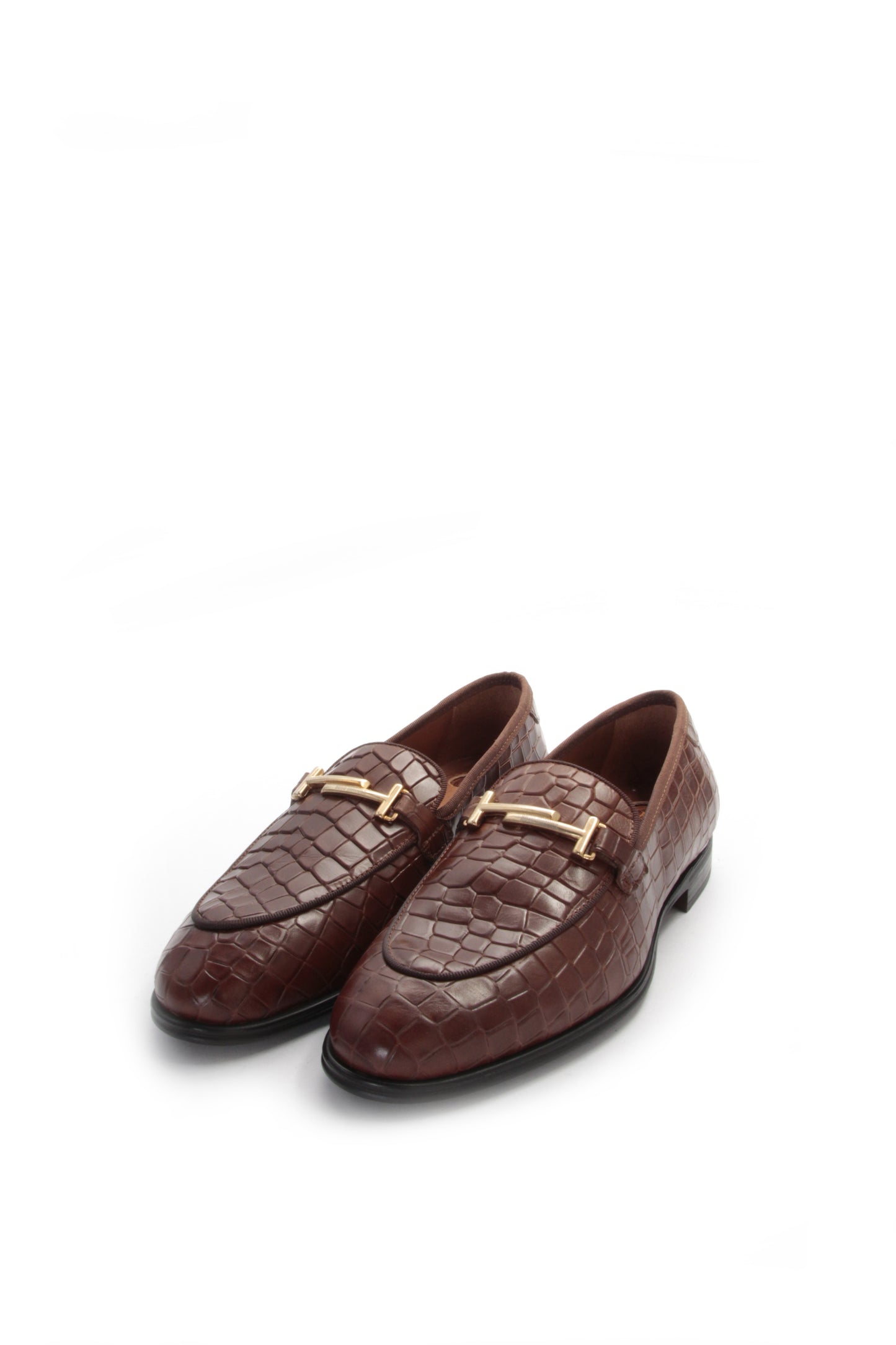 Sapato Hugo Manuel Croco Camel
