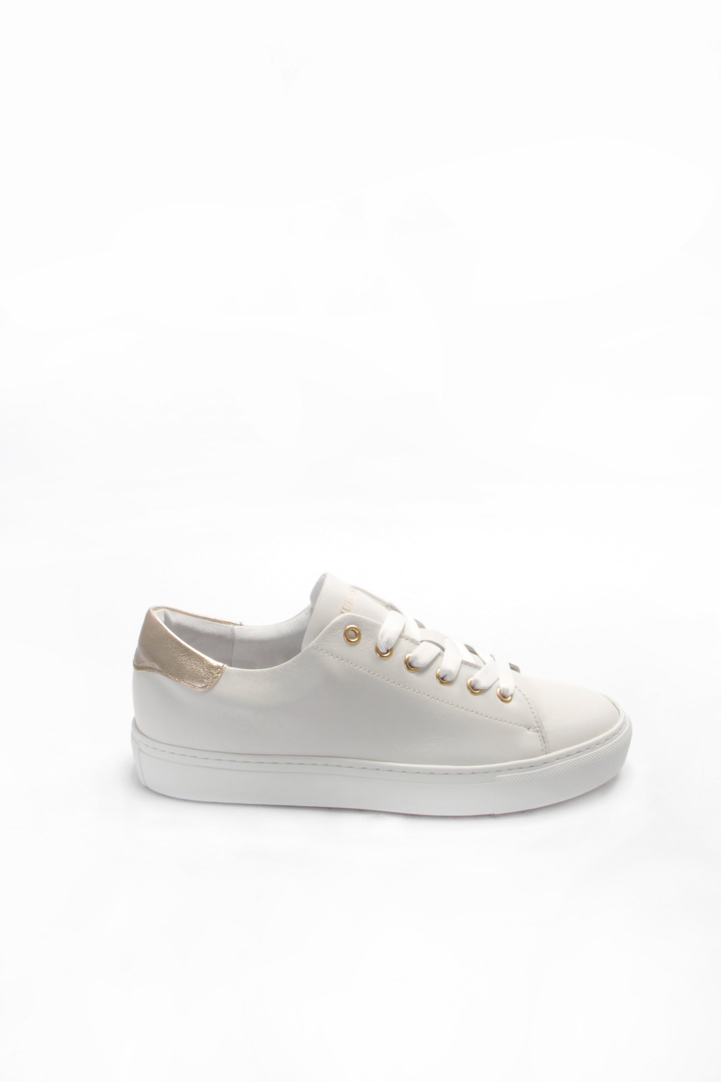 Sapatilha Hupa Shoes Branca e Dourada