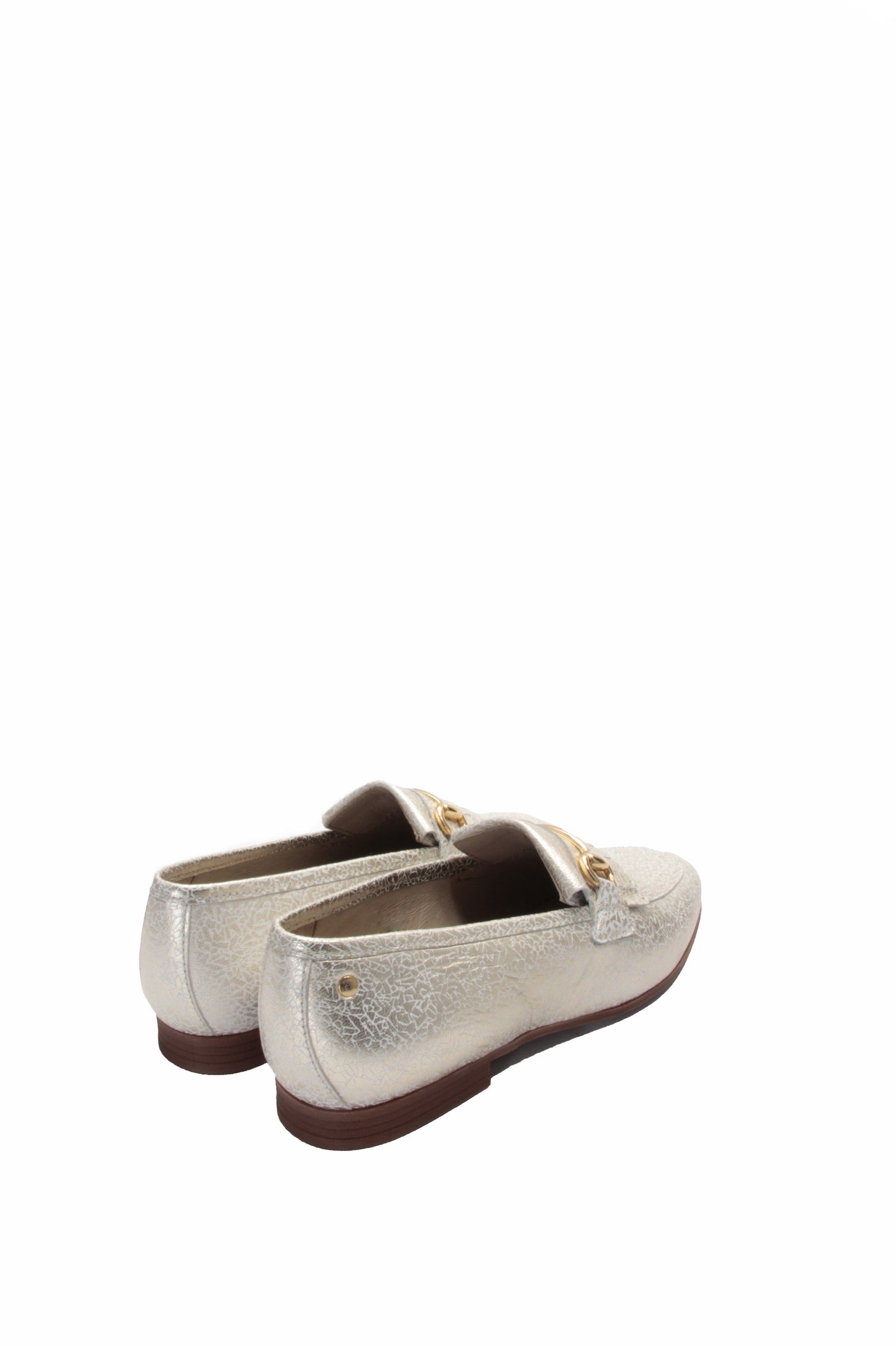 Sapato Hupa Duna Croco Print Dourado