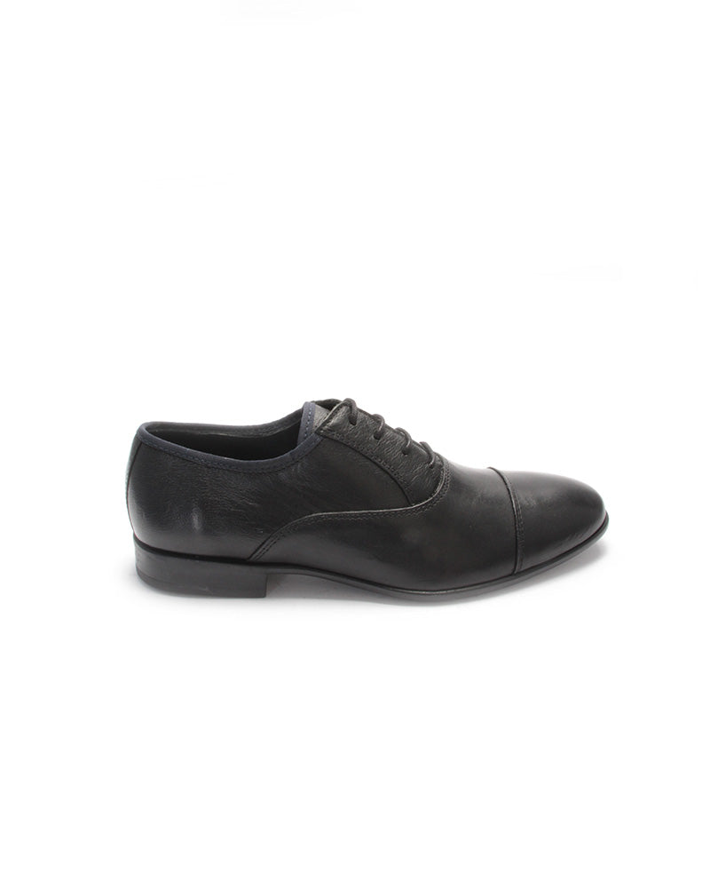 Sapato Hugo Manuel Black c/azul