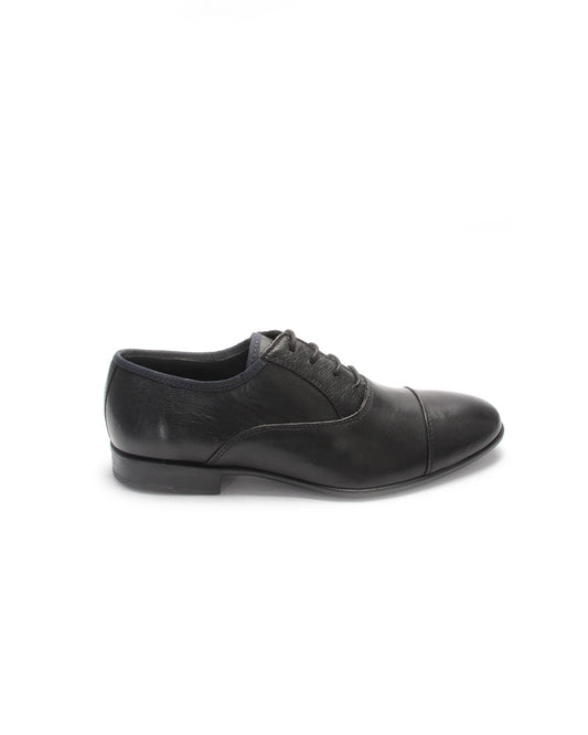 Sapato Hugo Manuel Black c/azul