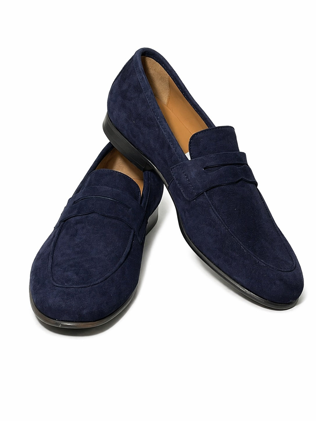 Sapato Hugo Manuel Camurça Azul
