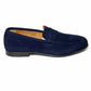 Sapato Hugo Manuel Camurça Azul