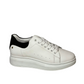 Sapatilha Hupa Nobuck Branco/Suede Preto