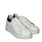 Sapatilha Hupa Nobuck Branco/Suede Preto
