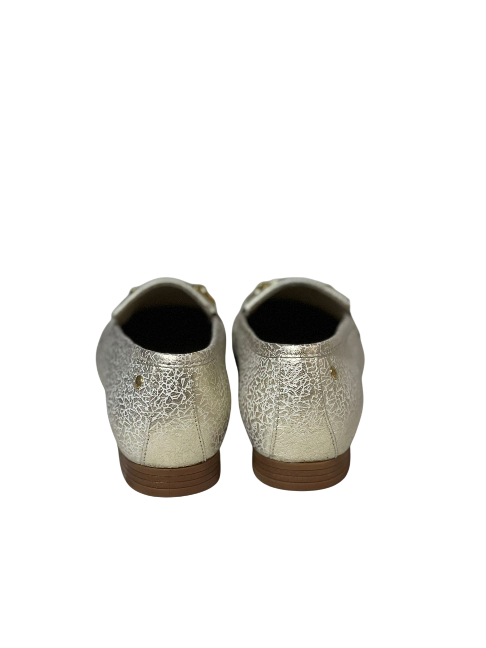 Sapato HUPA Duna Croco Print Dourado