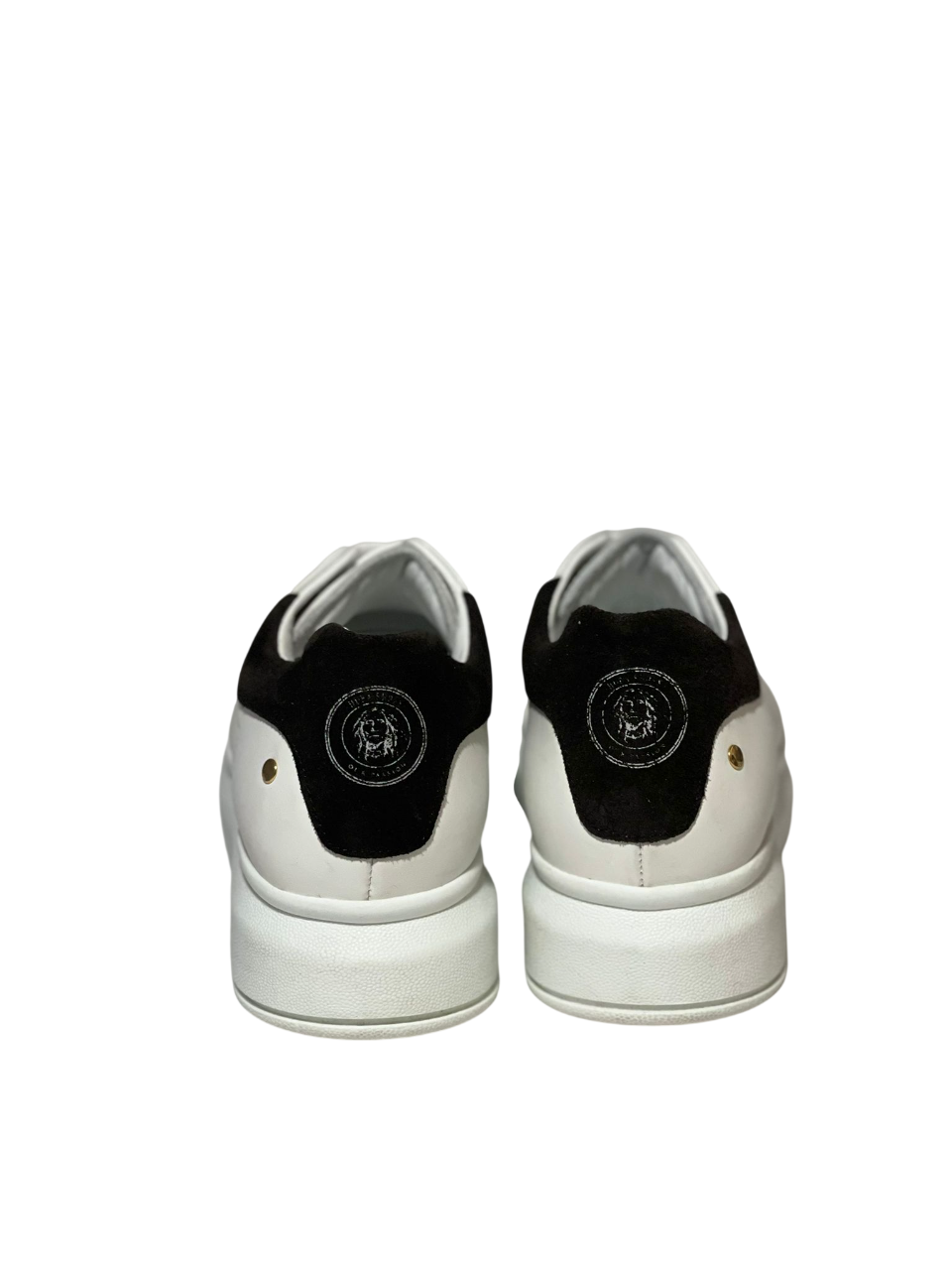 Sapatilha Hupa Nobuck Branco/Suede Preto