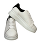 Sapatilha Hupa Nobuck Branco/Suede Preto
