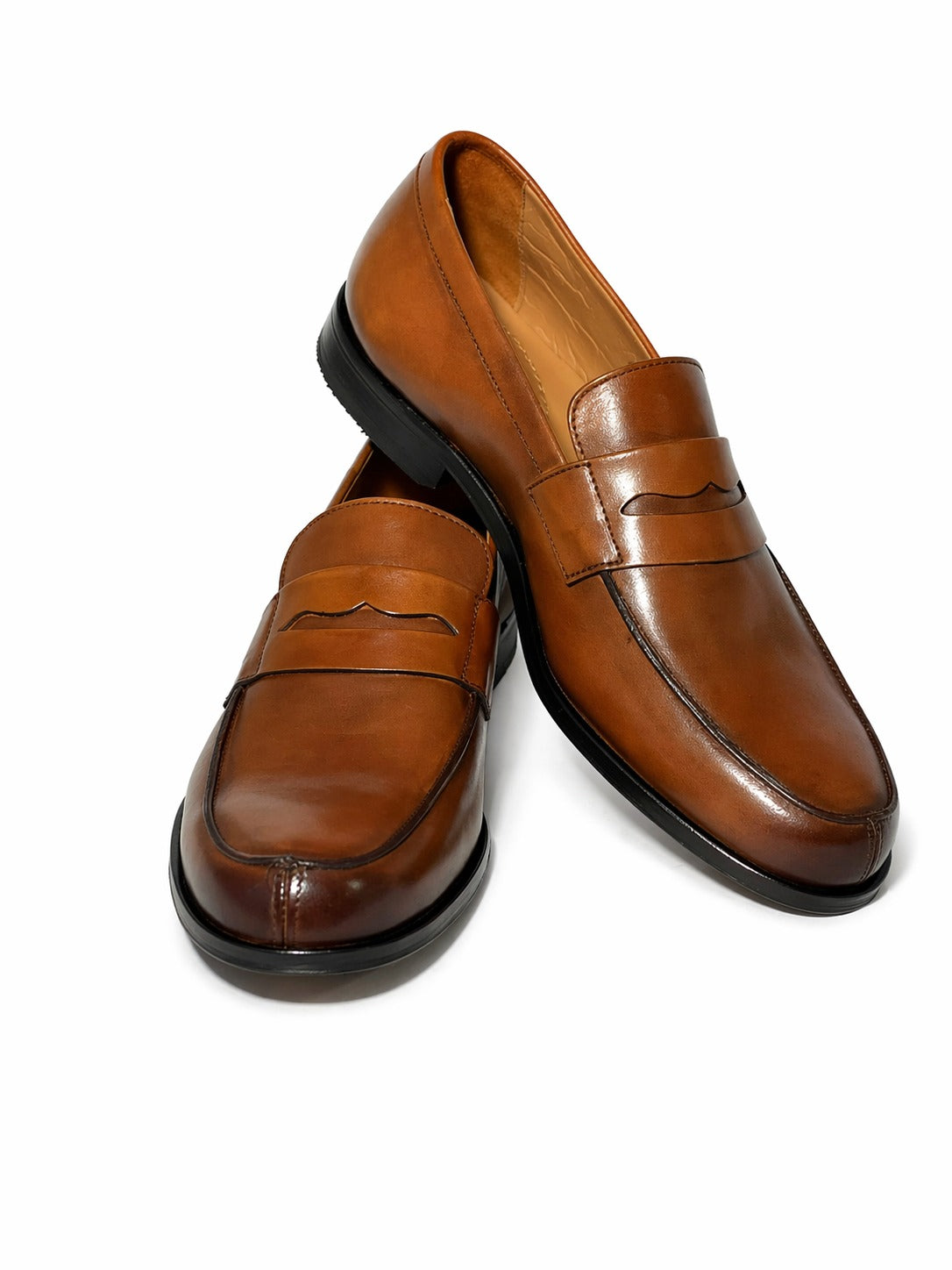 Sapato Hugo Manuel Anilina Camel
