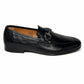 Sapato Hugo Manuel Preto C/Detalhe Metálico
