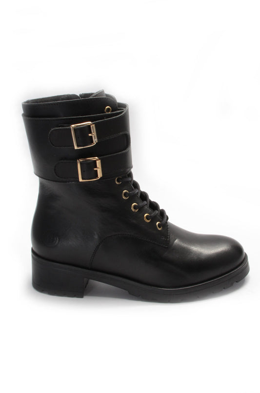 Bota Hupa Preta c/ fivela
