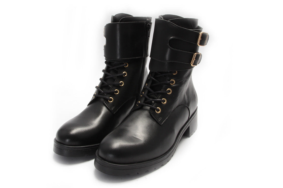 Bota Hupa Preta c/ fivela